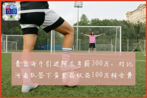 青岛海牛引进阿兰年薪300万，对比河南队签下黄紫昌仅花100万转会费
